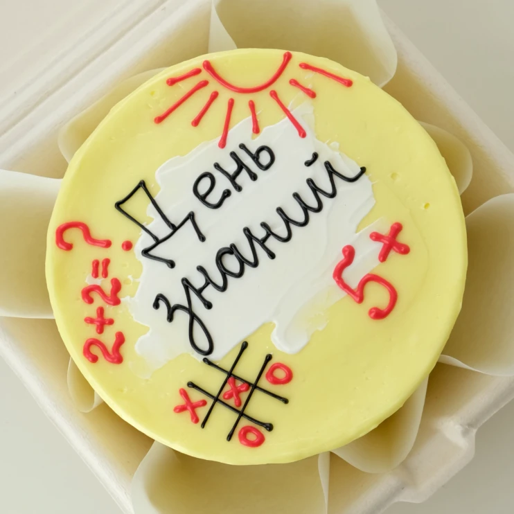 Торт Бенто (мини) День знаний