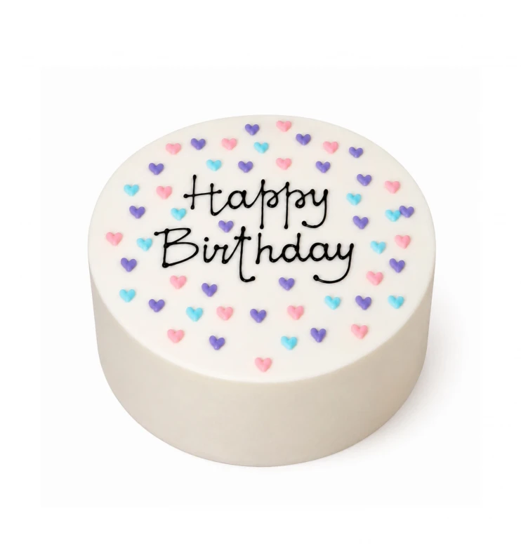 Торт бенто «Happy Birthday» v2