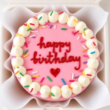 Торт Бенто (мини) Happy Birthday v6